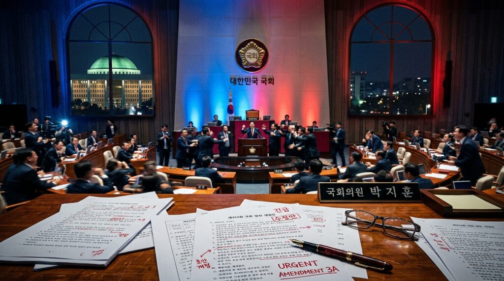 법률왜곡죄 헌법 위반 지적 속에도 급조된 보완책... 더불어민주당, 본회의 처리 밀어붙이기
