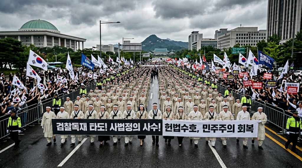 독재 저지를 외치며 거리로 나선 국민의힘, 하지만 결국 윤석열 재등판 신호만 남았다