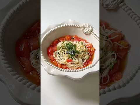 토마토를 얼려봐~ 다이어트 토마토 국수