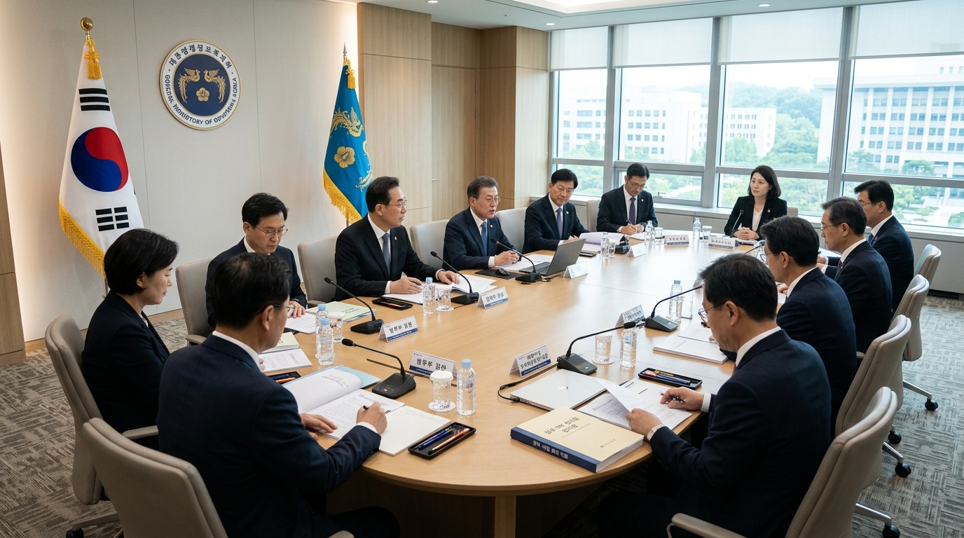 <span style="color: #2c3e50; font-size: 18px; font-weight: bold;">대통령의 조율로</span> <span style="color: #c0392b; font-size: 19px; font-weight: bold;">검찰 개혁안 신속 타결</span> <span style="color: #7f8c8d; font-size: 16px;">· 추가 수사권한은 쟁점 과제로</span>