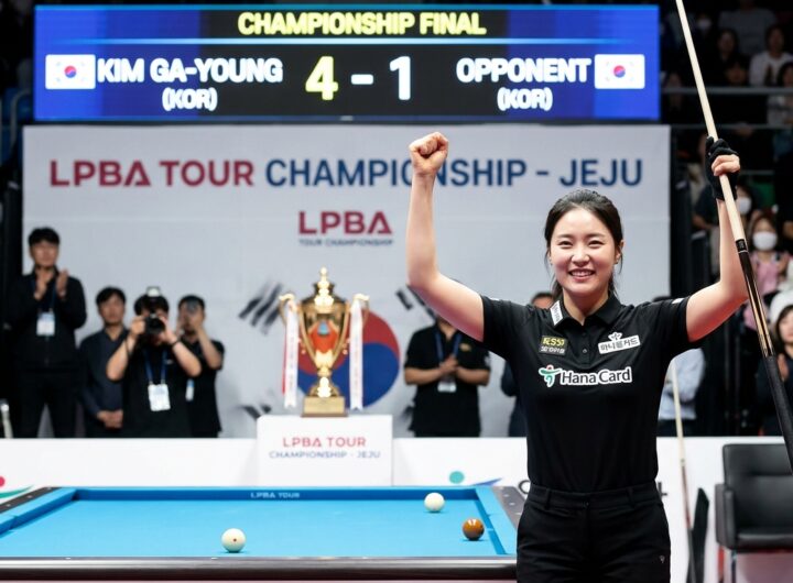 누적 18회 승리 달성한 김가영, 왕중왕 대회 3연속 우승 기록 세운 당구계 여왕