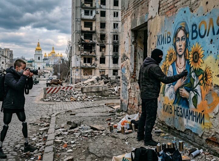 영국 50대 아티스트 로빈 거닝엄, 익명의 거리미술가 뱅크시 본인 가능성 제기