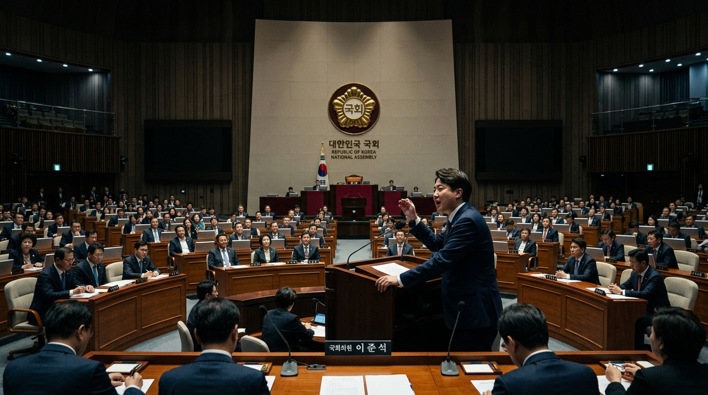 <span style="font-size: 18px;"><strong><span style="color: #c41e3a;">긴급</span></strong> ‘특별검사청 신설안’ 국회 본회의 <span style="color: #2c5aa0;">올라와</span>··· <strong>국민의힘</strong>, <span style="color: #c41e3a;">무제한 토론</span> 시작</span>