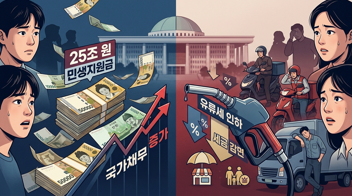 야당 측, 25조 규모 전시 추가예산에 대해 “선거 겨냥 현금살포” “위급상황마다 재정투입하나” 비판
