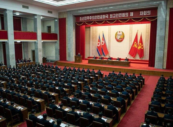 북한 최고 지도자 "남측을 최대 적성국가로 규정…도발 시 가혹한 응징 예고"