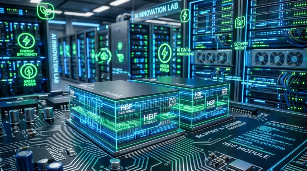 샌디스크·에스케이하이닉스, 고대역폭 플래시(HBF) 규격 통일 업무 개시