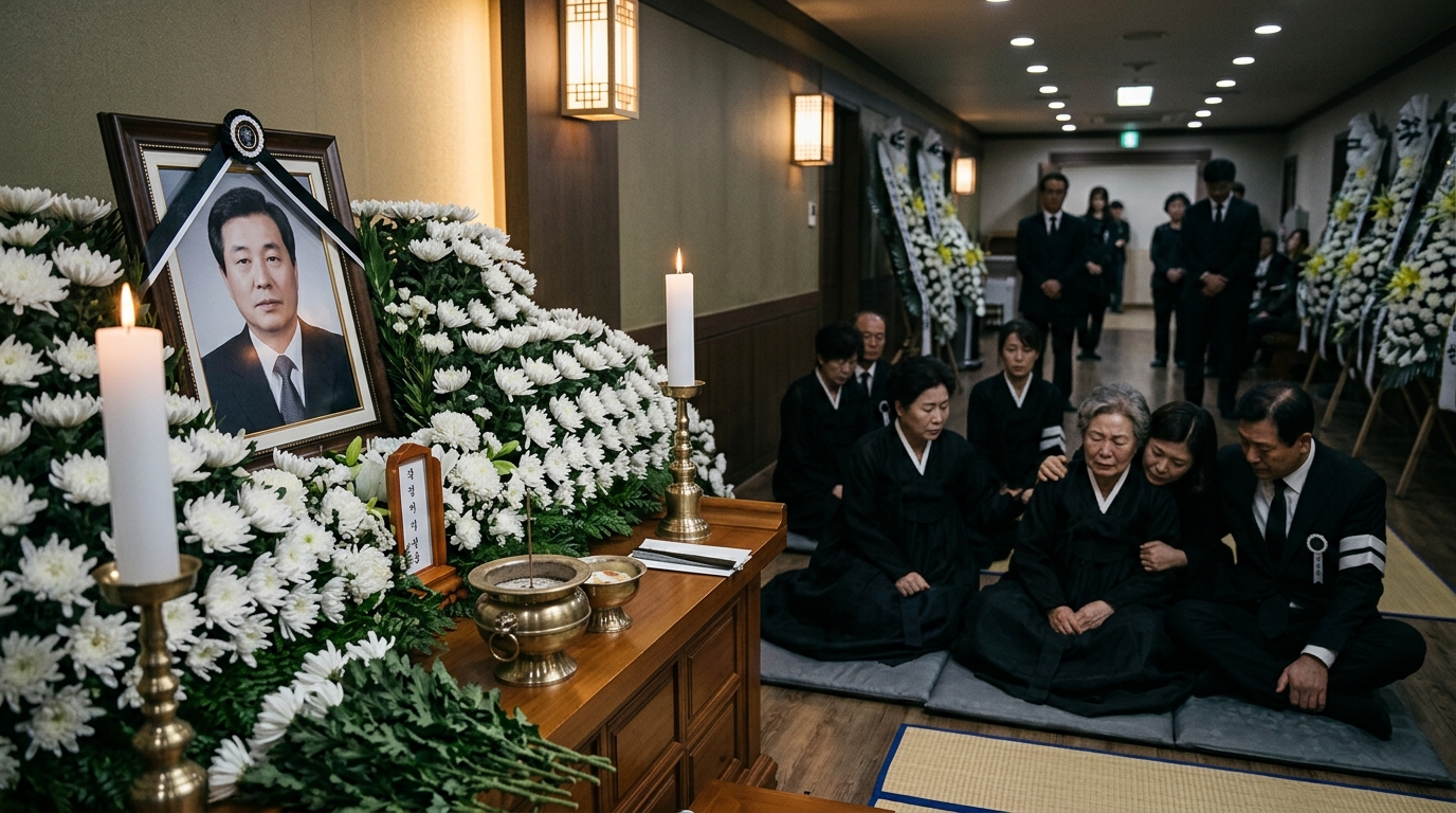 어린 자녀들을 남기고 떠나면 어떻게 하나 대전 공장사고 사망자 첫 영결식