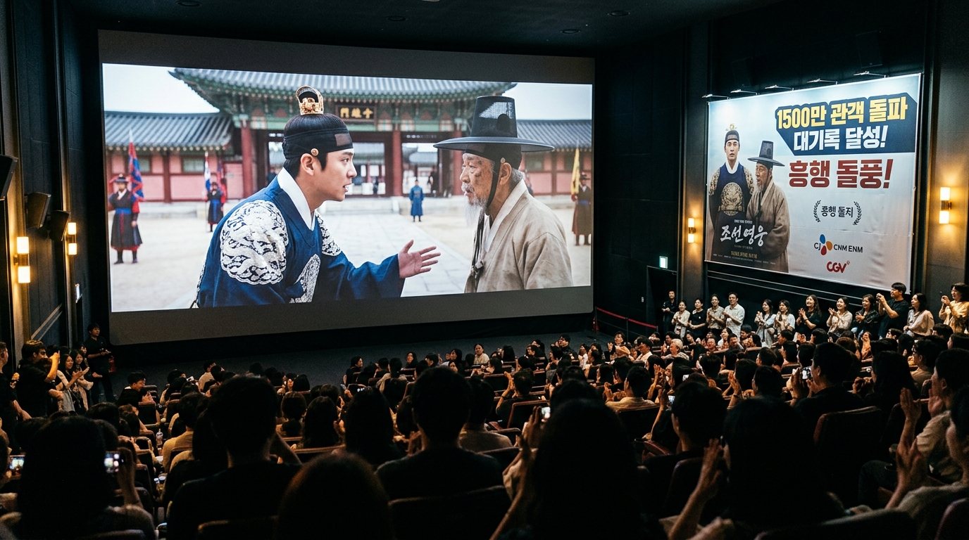 역대 최고 흥행 경신 눈앞 ‘왕과 사는 남자’ 명량과의 격차 260만명