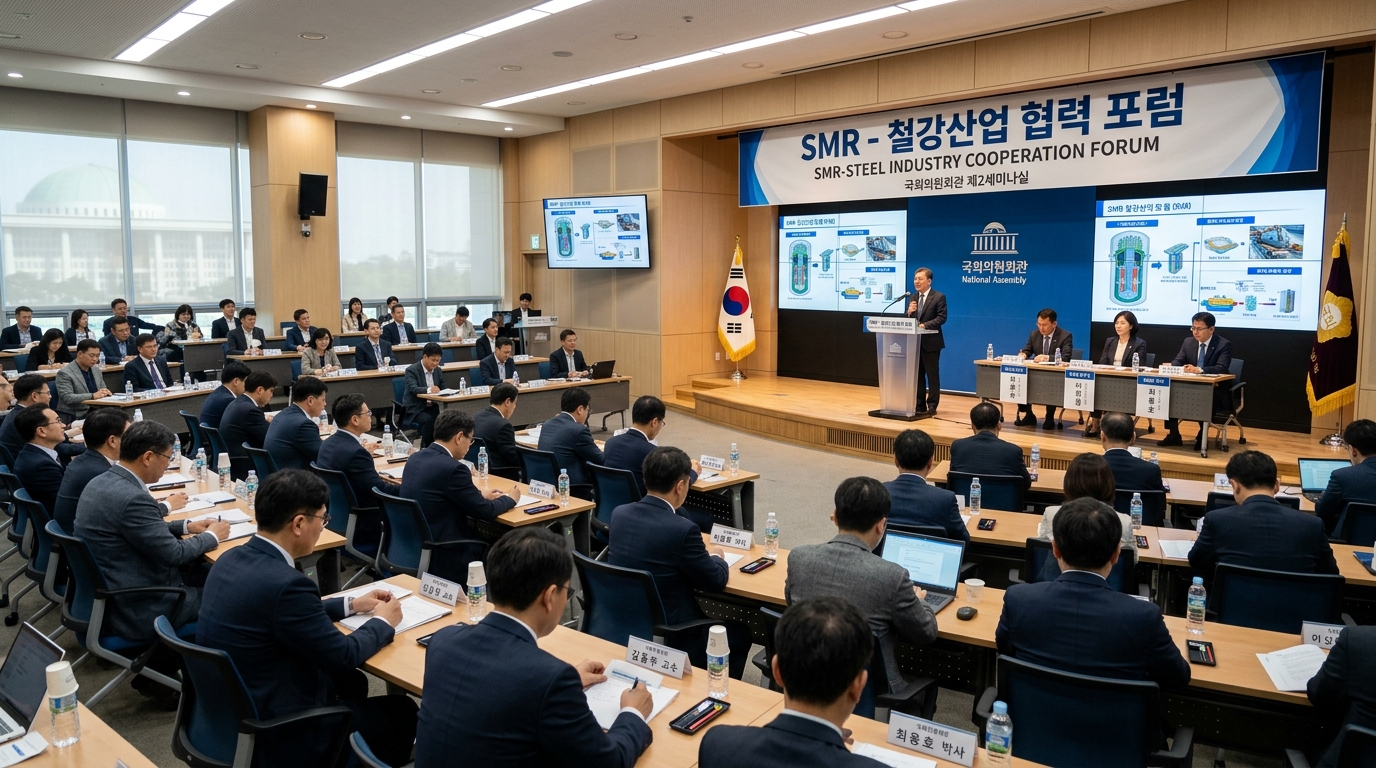 경주 소형모듈원자로 활용한 포항 철강산업 미래 모색 국회 협력 논의