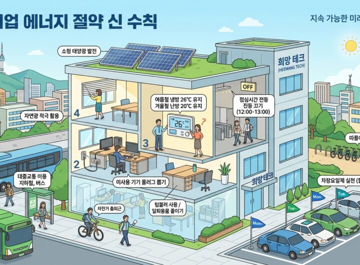 중견·중소 기업체 자동차 요일제 시행 ? 에너지 절감 캠페인 참여