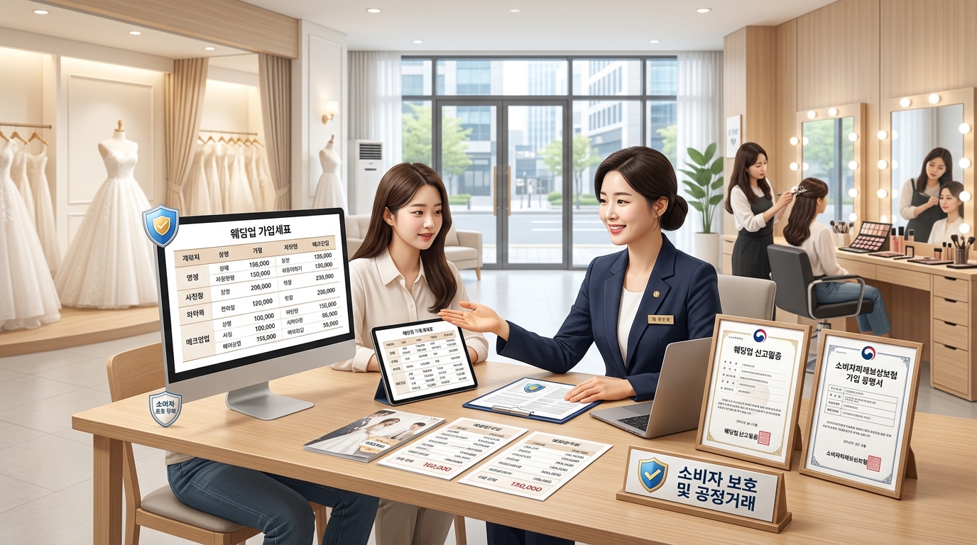 웨딩 업계 투명화 먹튀 차단 및 요금 공개 규정 성평등위원회 승인
