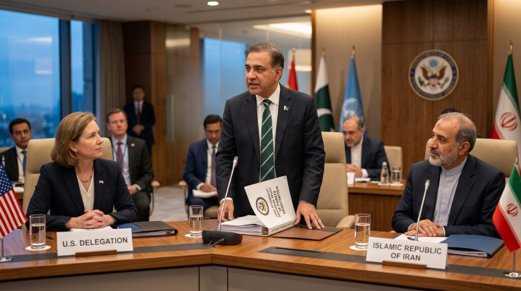 파키스탄 외교관 발표: 미국-이란 우회 협상 진행 …15가지 조건 리스트 논의 단계