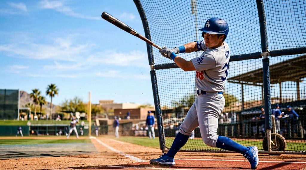 혜성 김선수, 타격폼 개선 과제 안고 2부 리그 재도전