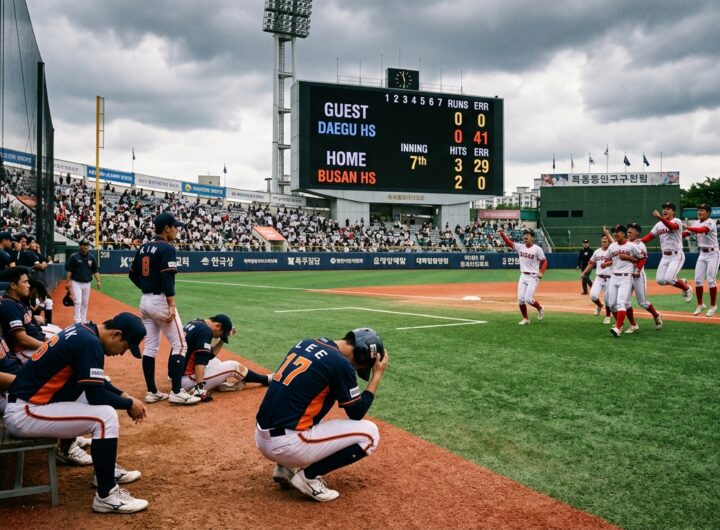 고등학교 야구 경기 점수차 33대0, 41대0 …점수 격차의 적정 기준은?