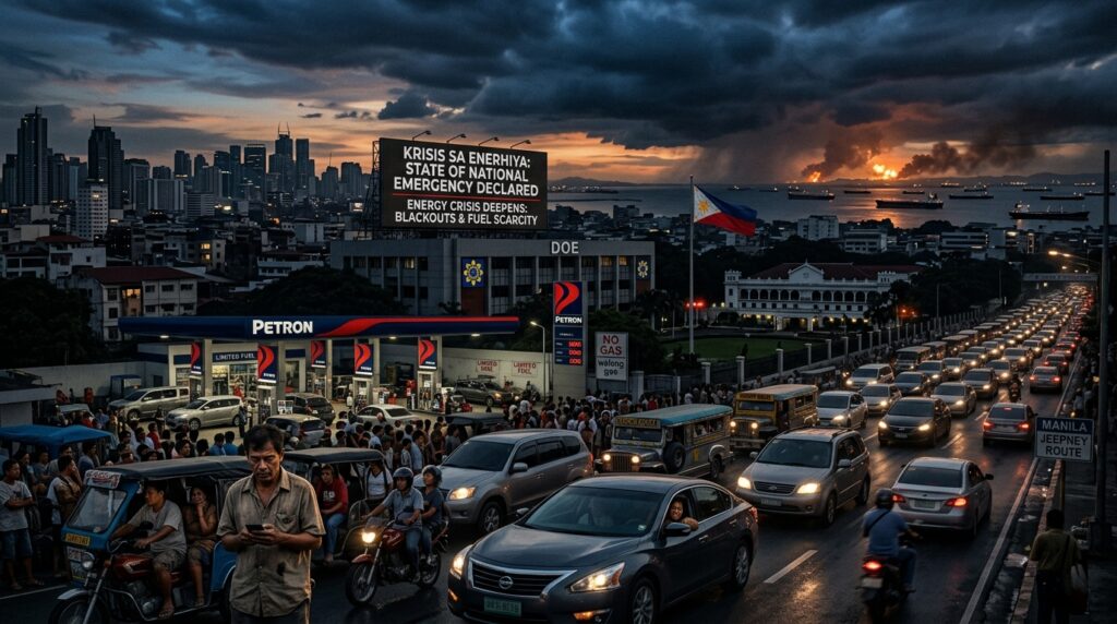 국가 에너지 비상사태 선포 중동발 위기로 필리핀 에너지 대란 긴급 상황 돌입