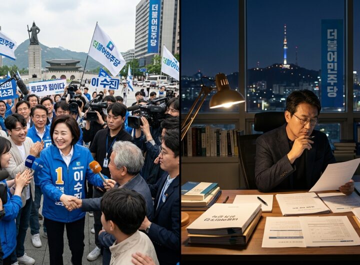 정원오 후보, 침묵 속 예비선거 돌입… 전략적 행보인가 논쟁 여파인가?