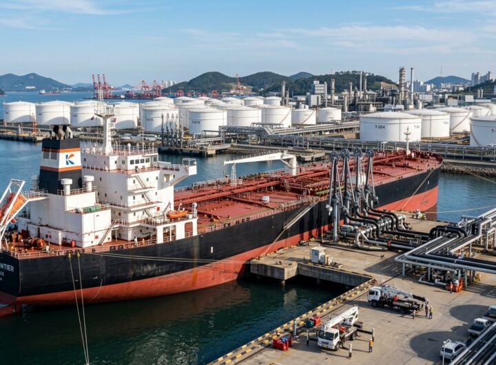 4월 정유 업체 물량 확보 아랍에미리트 원유 200만 배럴 여수항 도착 완료
