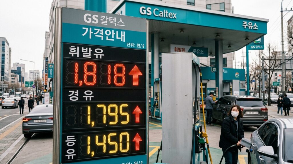 주유소 기름값 몰래 인상 휘발유 가격 상한제 직전 은밀한 가격 올리기 포착