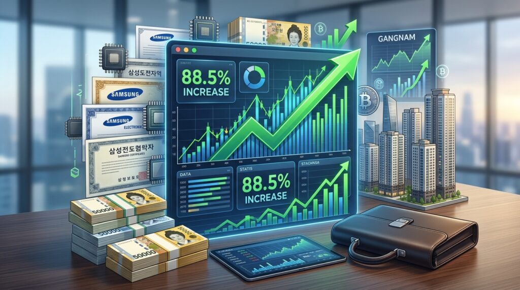 코스피 상승장에서 국회의원 90%의 자산 증가 ··· 주식으로 36억 벌어들인 의원 도 등장