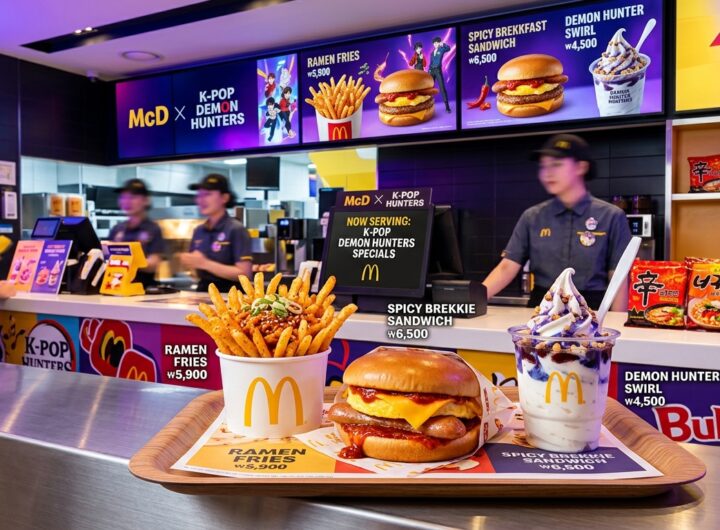 사자보이즈와 헌트릭스의 대격돌 미국 맥도널드에서 선보이는 케데헌 신메뉴 등장