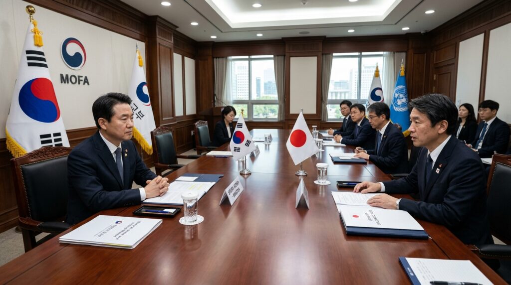 일본 역사교과서 독도 왜곡 문제, 정부 강력 항의 - "참회와 반성의 자세로 올바른 역사 교육 실시하라"