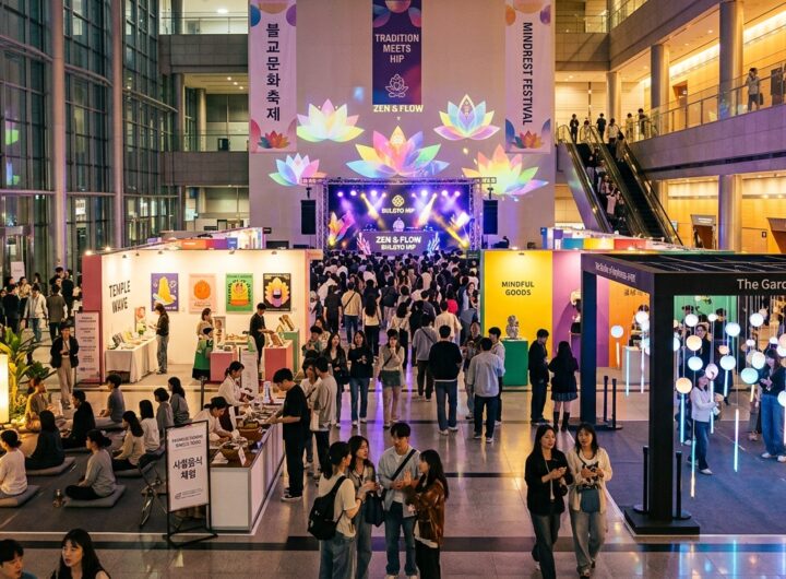 공놀이로 깨닫는 비움의 철학 … 힙한 불교축제에 25만 인파 운집
