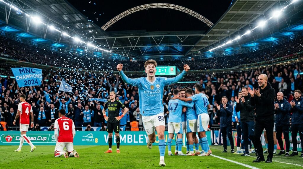 카라바오컵 역대 최고 감독 등극한 과르디올라