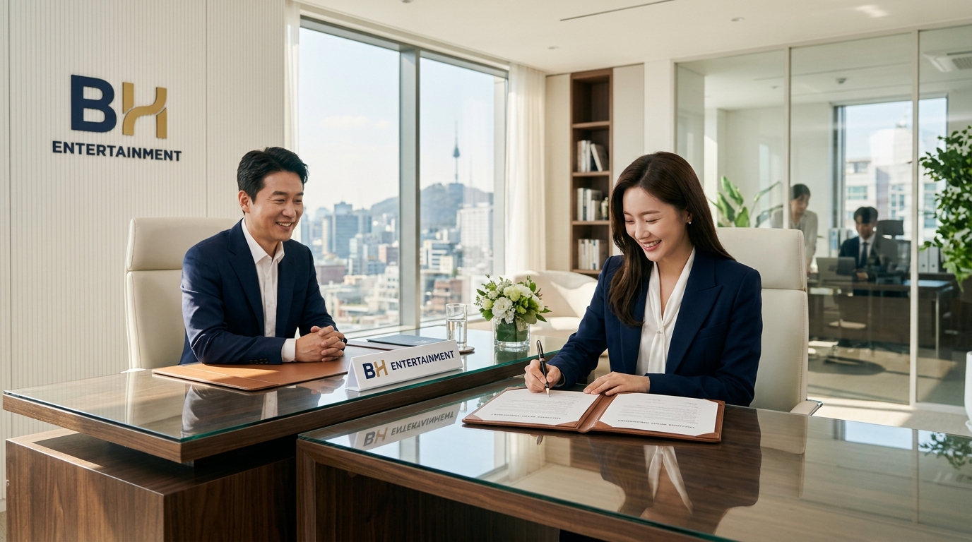 이병헌 소속사 BH엔터, 김세정과 전속 계약 체결 소속사 한 가족으로