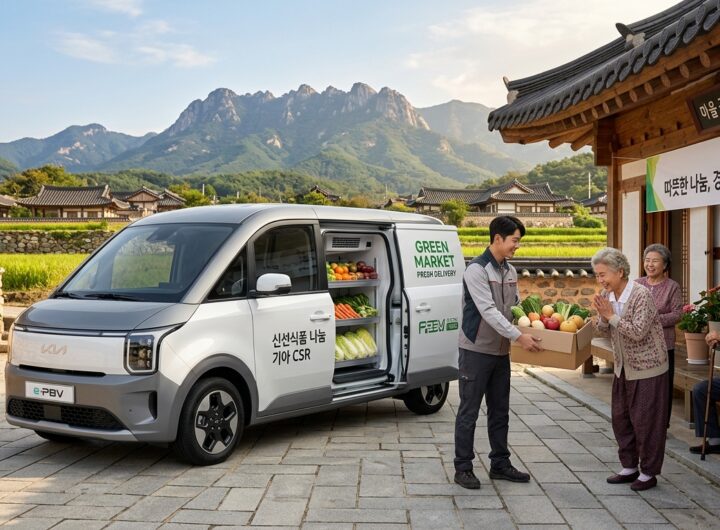 기아자동차와 행정안전부의 협력, 식료품 접근 취약지역 해소에 나서다