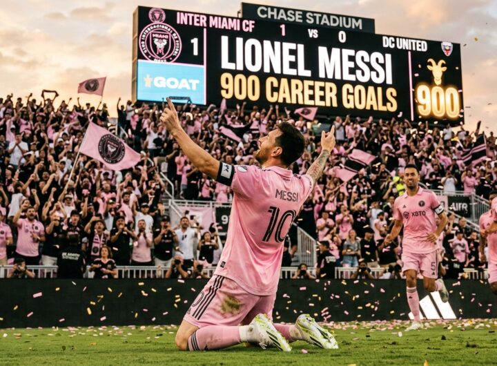 메시 축구 역사 통산 900골 대기록 달성 호날두 1000골 목전