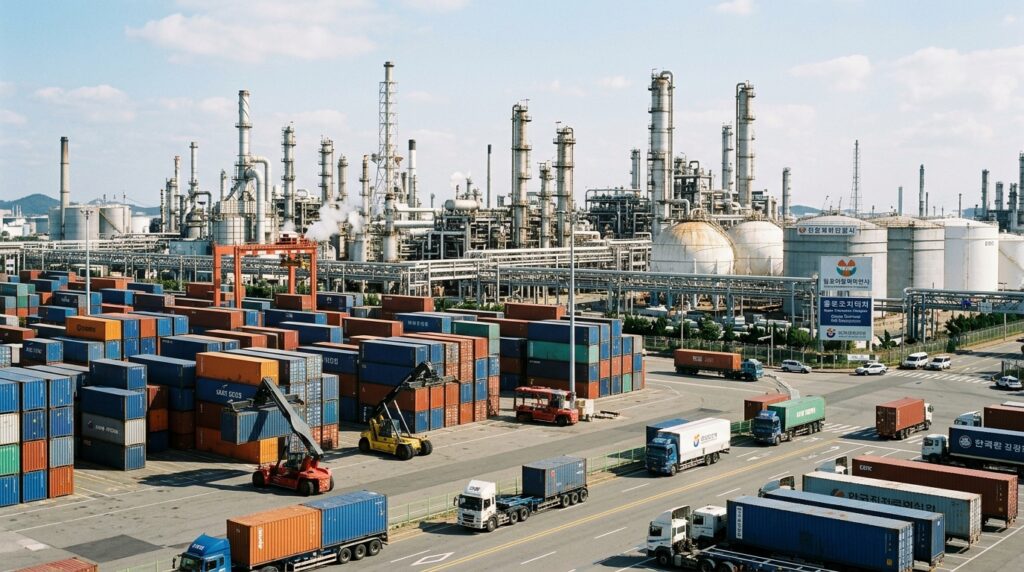 중동 의존도 높은 수입 납사 중소기업이 대기업보다 더 큰 피해 직면 (수입 납사 80% 중동 집중)