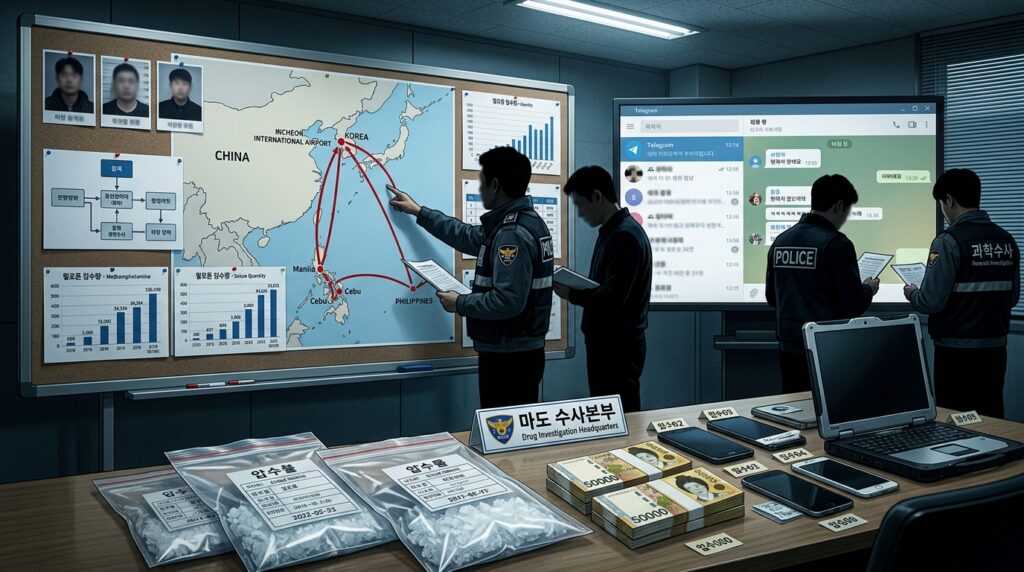 필리핀 마약 제왕 박왕열 체포영장 청구 국내 연루자 236명 확인