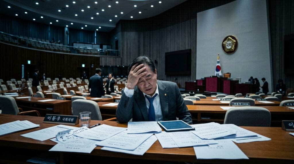 야당의 무력한 모습과 대구·경북 통합에 대한 안타까운 반응… 여권 독주 입법 앞에서