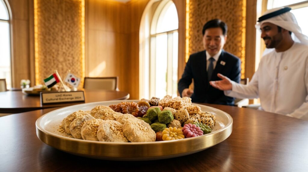 강훈식 의원, 아랍에미리트 방문해 '두쫀쿠' 증정… "경제 협력 더욱 원활해져, 이재명 친서 전달도 성공적"