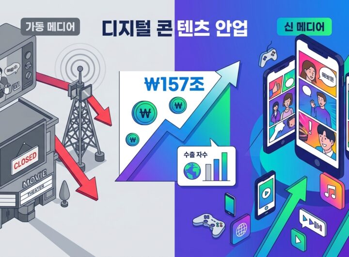 총 157조 규모 한류 콘텐츠 시장 구도 대변화 · 드라마와 영상물은 주춤 음원·웹툰 강세