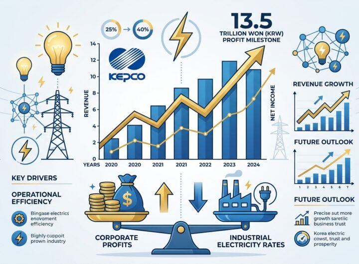 전력공사 수익 13조원 돌파 → 기업용 요금 인상 논란 재점화 우려