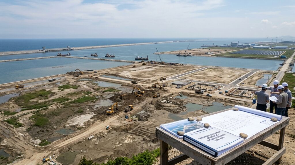 대통령 발언 "30년 넘게 질질 끄는 새만금, 시대에 맞춰 재검토 필요"