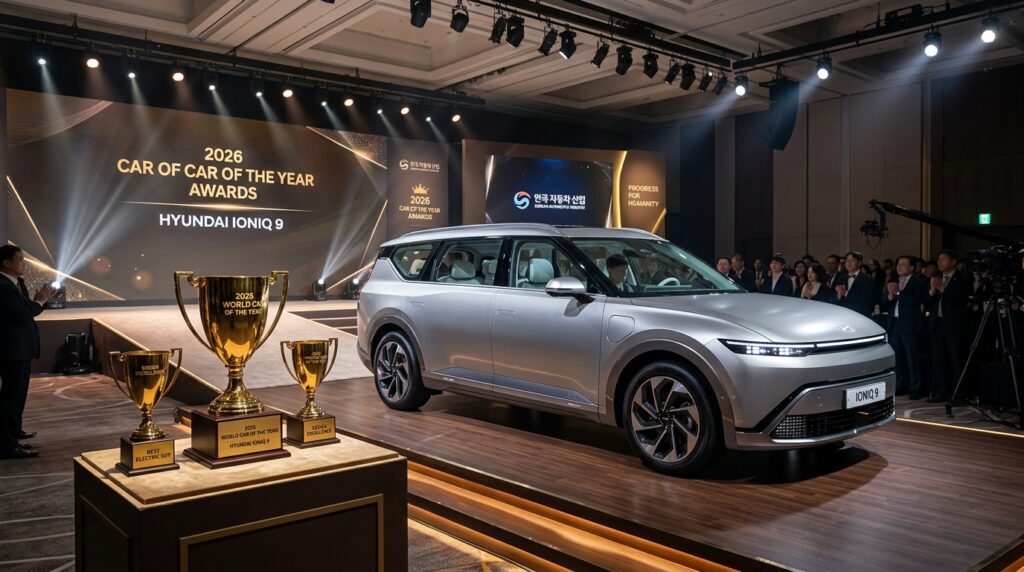 2026년 자동차 전문 기자단 선정 올해의 차량 현대 아이오닉9 영예 차지