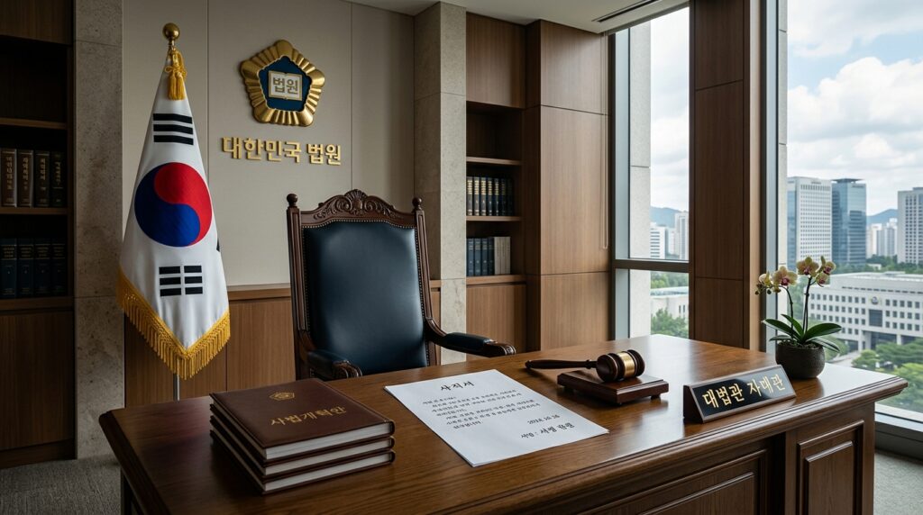 법원행정처장 박영재 사퇴 의사 표명 - 여당의 사법 개혁 관련 3개 법안 통과 강행으로 최후 결단