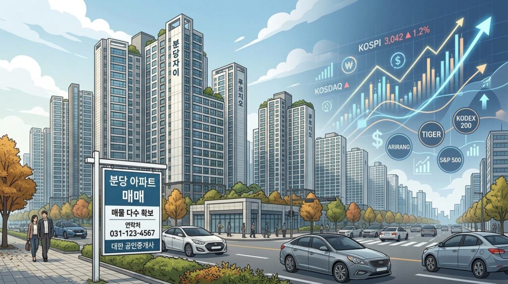 청 "금융투자가 더 유리" 29년간 보유 분당 주택 매물 등장 대통령, 부동산 처분 결정