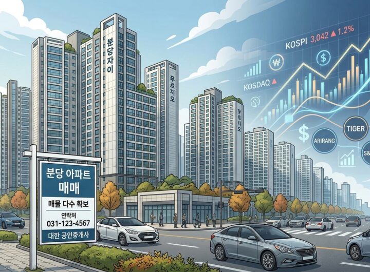 청 "금융투자가 더 유리" 29년간 보유 분당 주택 매물 등장 대통령, 부동산 처분 결정