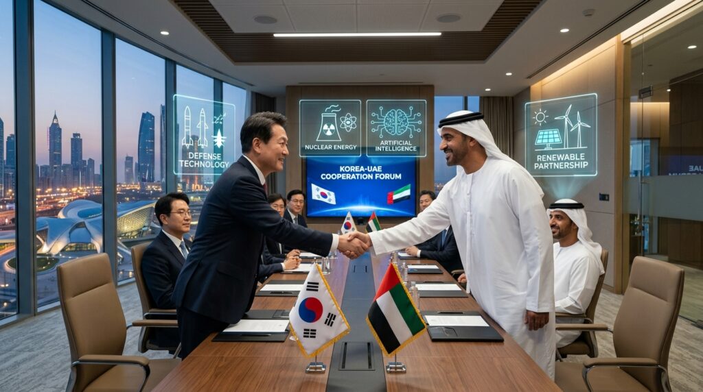 방위산업과 원자력발전 분야를 중심으로 650억불 규모 한국-아랍에미리트 협력사업 추진 - 강훈식 의원 발표