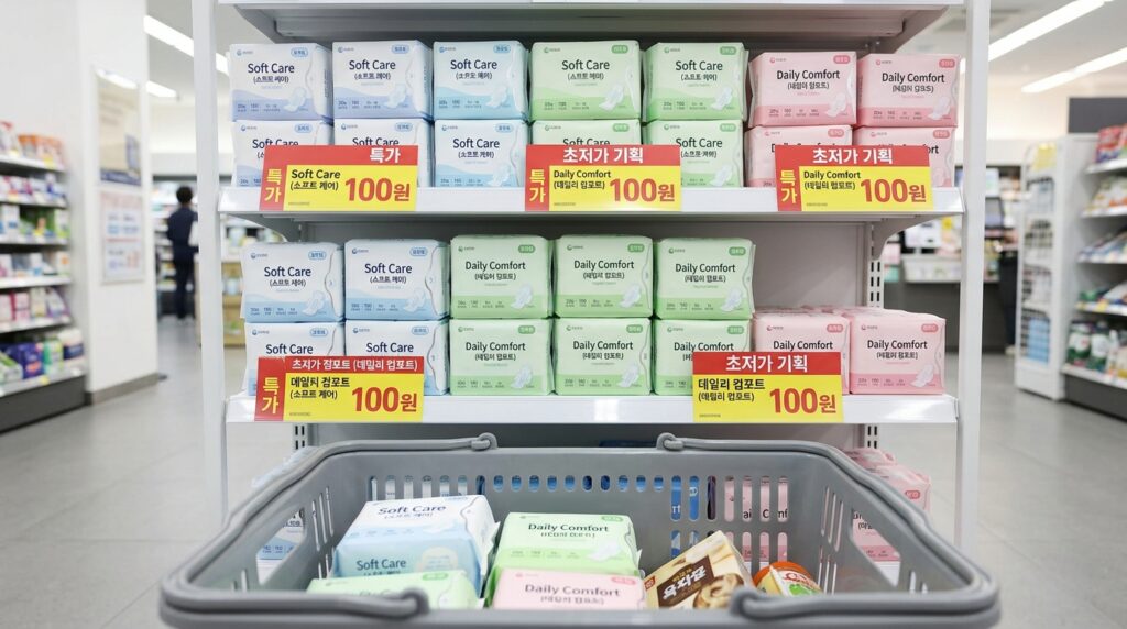 대통령, 100원짜리 생리대 판매 시작 알림에 "깨끗한나라 기업에 고마움 전해"