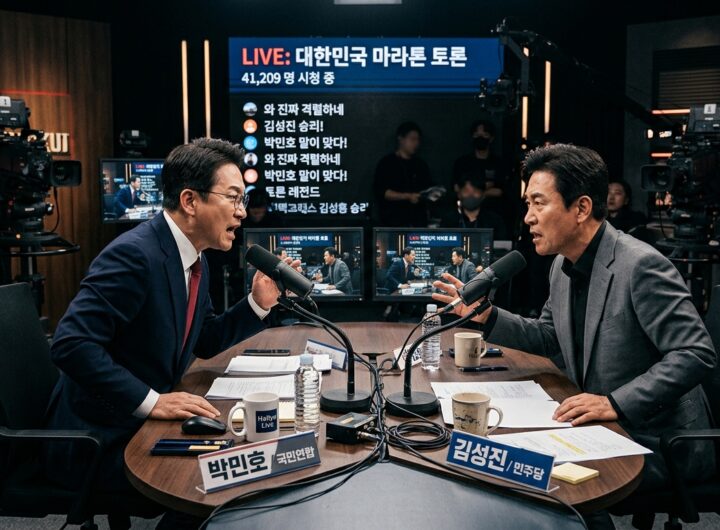 "중국 점령" 대 "김어준 모방" 논란 ─ 전한길·이준석 선거 부정 의혹 놓고 7시간 격돌