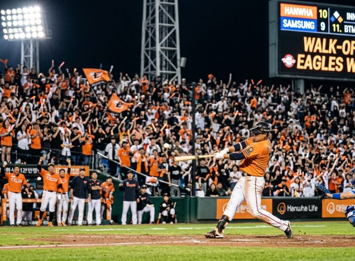 11회 말 극적 반전 노시환·강백호 동시 폭발 한화 이글스 개막전 뒤집기 성공