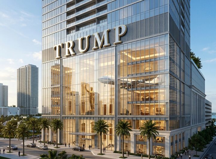 10억 달러 모금 추진 47층 규모 도서관 건립 트럼프 황금 조형물 설치 예정